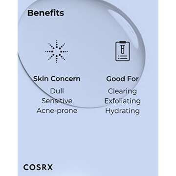 COSRX AHA/BHA Treatment Toner, Facial Exfoliating Spray for Whiteheads, Pores, and Uneven Skin, 9.46 fl.oz/ 280ml, Not Tested on Animals, No Parabens, No Sulfates, Korean Skin Care