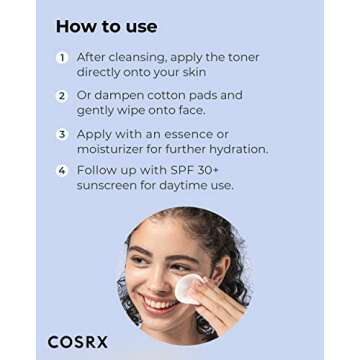 COSRX AHA/BHA Treatment Toner, Facial Exfoliating Spray for Whiteheads, Pores, and Uneven Skin, 9.46 fl.oz/ 280ml, Not Tested on Animals, No Parabens, No Sulfates, Korean Skin Care