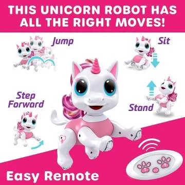 Interactive Unicorn Remote Control Robot Toy for Kids