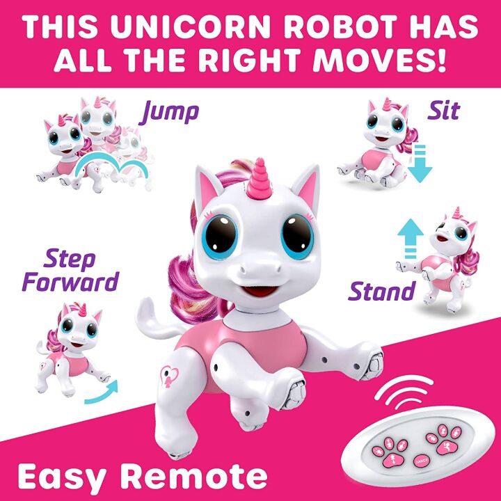 Interactive Unicorn Remote Control Robot Toy for Kids