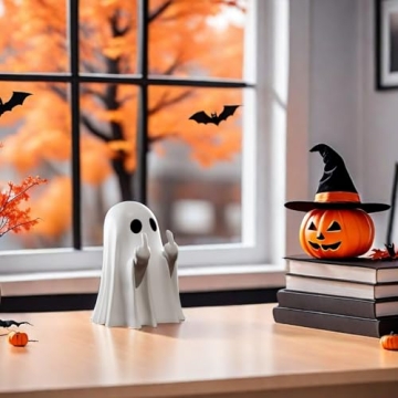 ZUZIF Halloween Ghost Figurine for Spooky Decor