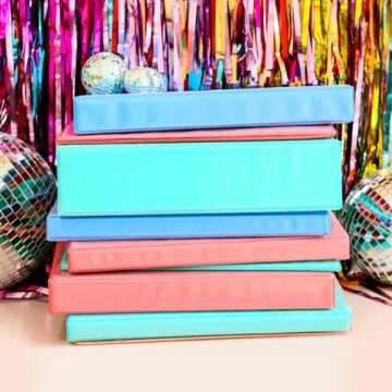 Yoobi 1 Inch Binder Set – 4 Pack for School & Office