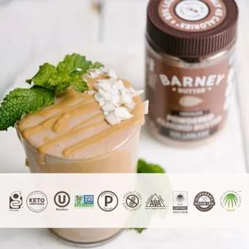 Barney Butter Powdered Almond Butter, Chocolate Flavor, 8 Ounce