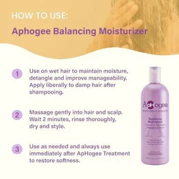 Aphogee Balancing Moisturizer for Healthy Hair