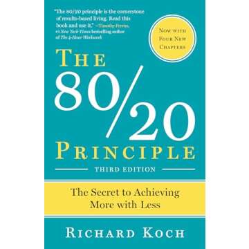 The 80/20 Principle for Efficient Living