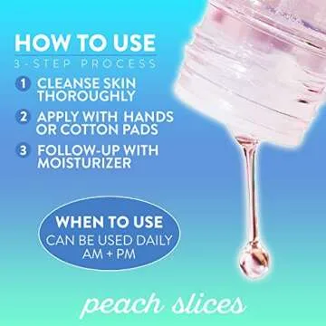 Peach Slices Snail Rescue Toner with 95% Mucin for Hydration