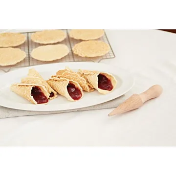 Fox Run Pizzelle Roller for Authentic Pastry Making
