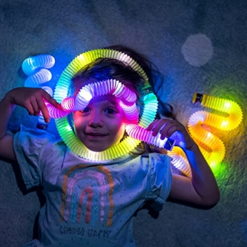 LED Pop Tubes Sensory Toys for Kids & Adults - NUTTY TOYS