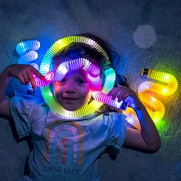 LED Pop Tubes Sensory Toys for Kids & Adults - NUTTY TOYS