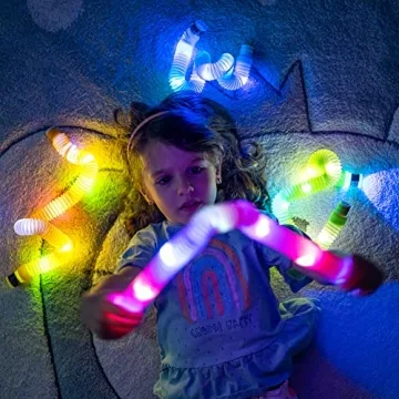 LED Pop Tubes Sensory Toys for Kids & Adults - NUTTY TOYS