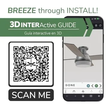 Hunter 59244 Dempsey Ceiling Fan Fresh White Modern Elegance