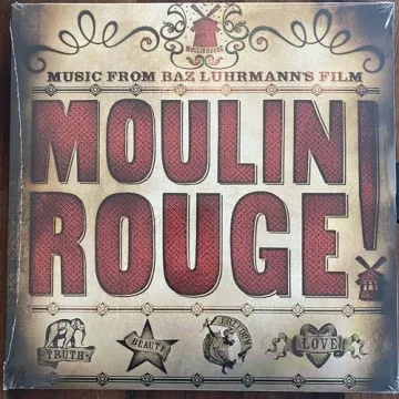 Moulin Rouge Limited Edition 2 LP Vinyl Soundtrack for Music Lovers and Collectors