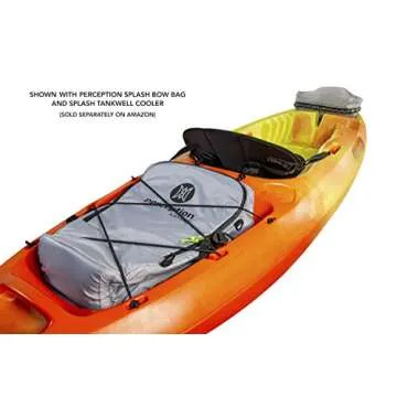 perception Kayaks Zip 9.5, Sit on Top Kayak for All-Around Fun, Stable and Fast, Rear Storage with Tie Downs, 9' 6", Classic Camo