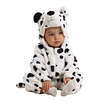 TONWHAR Unisex-Baby Animal Onesie Costume Cartoon Animal Outfit Homewear Kids' One-Piece Rompers(2-3...