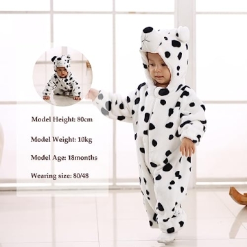 TONWHAR Baby Cartoon Animal Costume for Halloween Fun