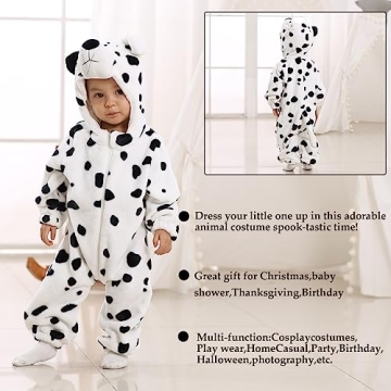 TONWHAR Baby Cartoon Animal Costume for Halloween Fun