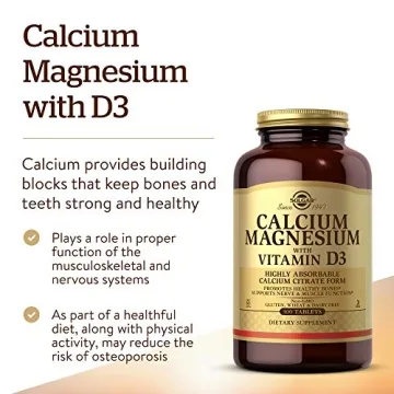 Buy Solgar Calcium Magnesium D3 Supplement for Strong Bones