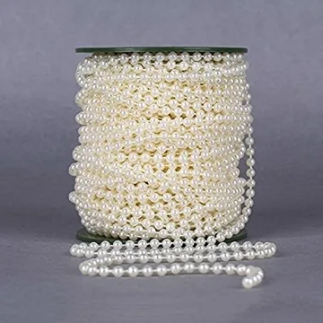 B&S FEEL Faux Pearl Garland 99 Feet for Wedding Decor