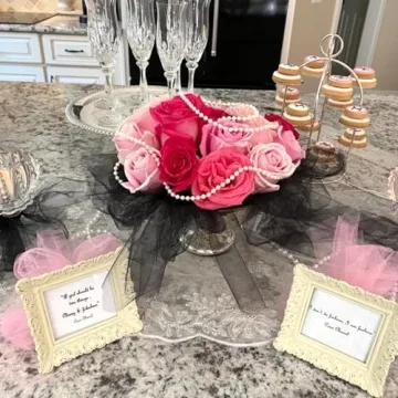 B&S FEEL Faux Pearl Garland 99 Feet for Wedding Decor