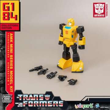 Bumblebee Transformers Toy,Transformers G1 Action Figures,AMK Mini Series 3.94 Inch Highly Articulat...
