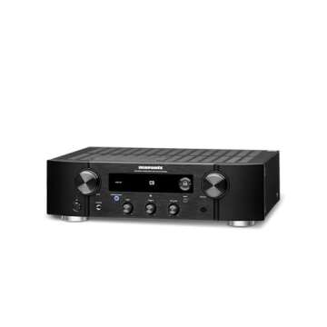 Marantz PM7000N Integrated Stereo Hi-Fi Amplifier HEOS Built-in Supports Digital and Analog Sources Compatible with Amazon Alexa Phono Input