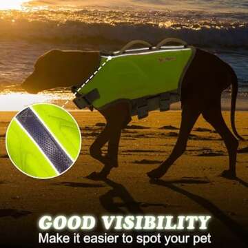 Sheripet Stylish Dog Life Jacket for Large Pets