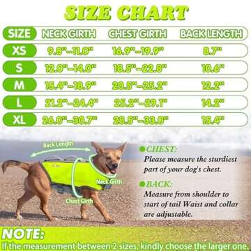 Sheripet Stylish Dog Life Jacket for Large Pets