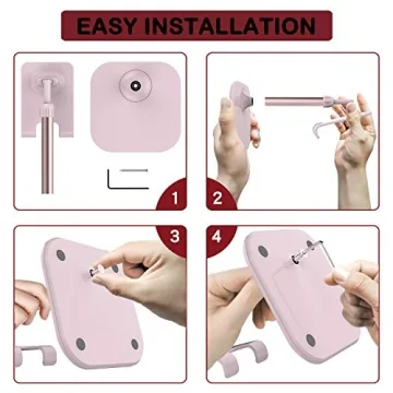 Durable Pink Cell Phone Stand for iPad and Phone