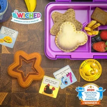 Savoychef Sandwich Cutter Sealer Fun Shapes Kids Lunch
