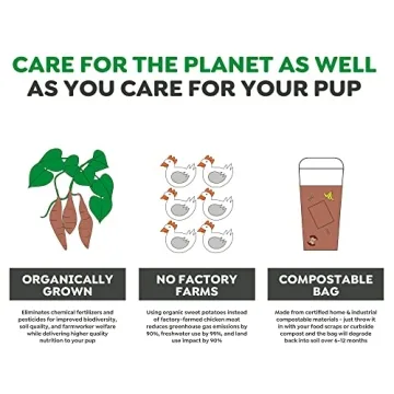 Premium Organic Sweet Potato Dog Treats - 12oz