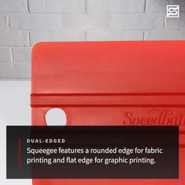 Red Baron 9 Inch Squeegee for Screen Printing Projects