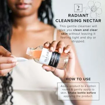 Averr Aglow - Clear Skin Kit - Acne Treatment - Dark Spot Remover - Blemish & Redness Control - Hydrating & Moisturizing - Rich in Minerals, Antioxidants & Vitamin A, C, D & E - Skin Care - 4 pc Set