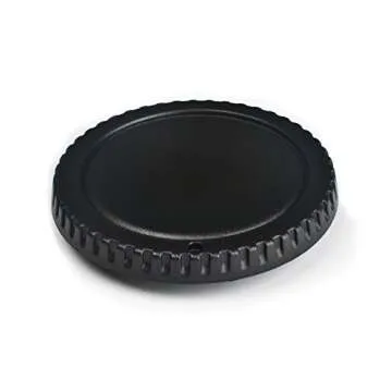 VKO Front Body Cap & Rear Lens Cap Replacement for Canon EOS 60D 70D 77D 80D 7D 5D Mark II III IV 75...