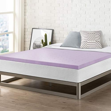 Mellow 2 Inch Ventilated Memory Foam Mattress Topper for Comfort & Relaxation