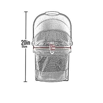 Pet Gear No-Zip View 360 Pet Carrier & Car Seat with Booster Seat Frame for Small Dogs & Cats, Mesh Ventilation, Push Button Entry, No Tools Required, 4 Colors