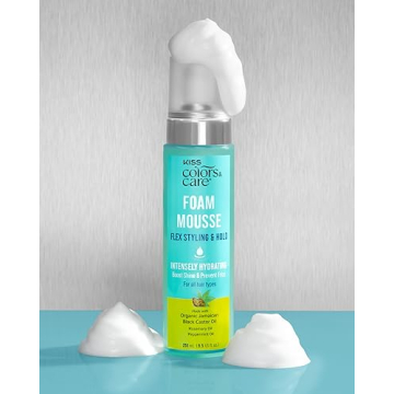 KISS Foaming Mousse - Define Curls & Boost Moisture