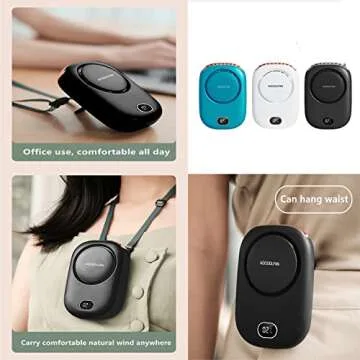 Portable Neck Fan - AOCOOLFAN Mini USB Rechargeable Fan