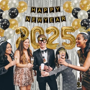 New Year's Eve Party Supplies 2025 Celebrations Kit