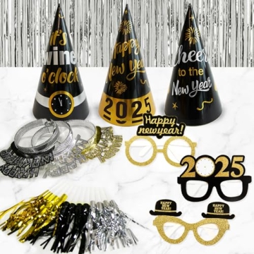 New Year's Eve Party Supplies 2025 Celebrations Kit