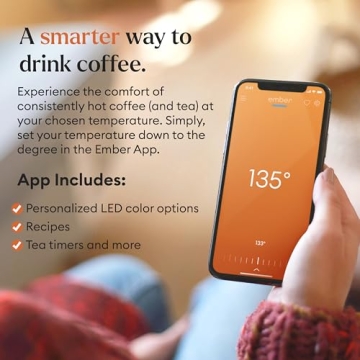 Ember Smart Mug 2: App-Controlled Coffee Mug, 14 Oz