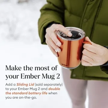 Ember Smart Mug 2: App-Controlled Coffee Mug, 14 Oz