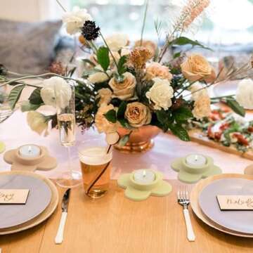 Elegant CHOCSTAY Tealight Candle Holder Set for Home Decor