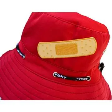 Adhesive Embroidered Iron-On Medical Patches Set