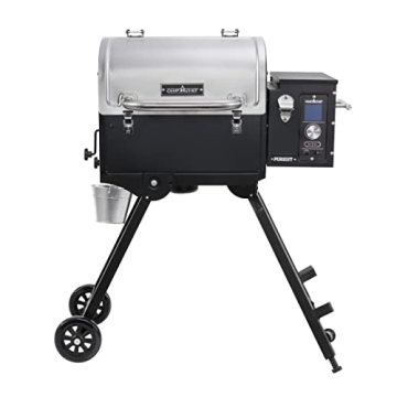 Camp Chef 20" Pursuit Portable Pellet Grill - Compact & Powerful Smoker