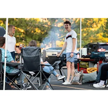 Camp Chef Pursuit Portable Pellet Grill for Outdoor Cooking