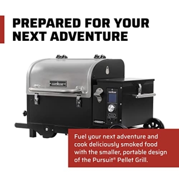 Camp Chef Pursuit Portable Pellet Grill for Outdoor Cooking