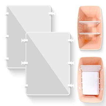 EXQUILEG 2PCS Divider Tray Fit for Bogg Bag Original X Large, Accessories Fit for Bogg Bag Inserts T...