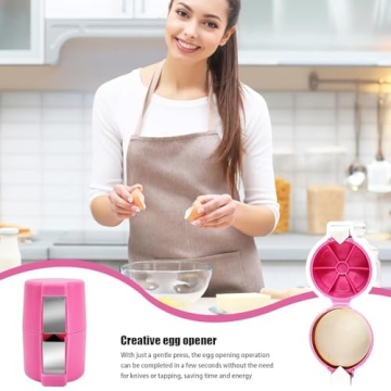 Egg Shell Opener Set - Easy Egg Cracker & Slicer