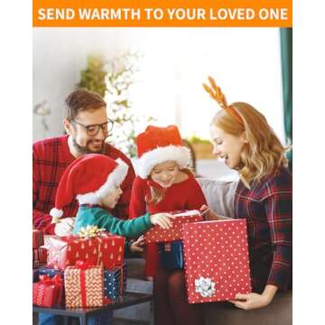 Rechargeable Heated Scarf for Women Men, Electric Scarfs Heated With 5000mah Power Bank, Heated Neck Scarf 13Hours Long Lasting, Heating Scarf 3 Temperature Levels for Birthday Christmas Gifts Black