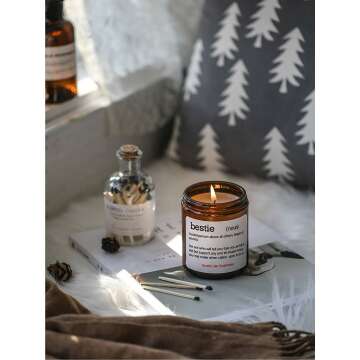 Bestie Definition Candle for Your Best Friends